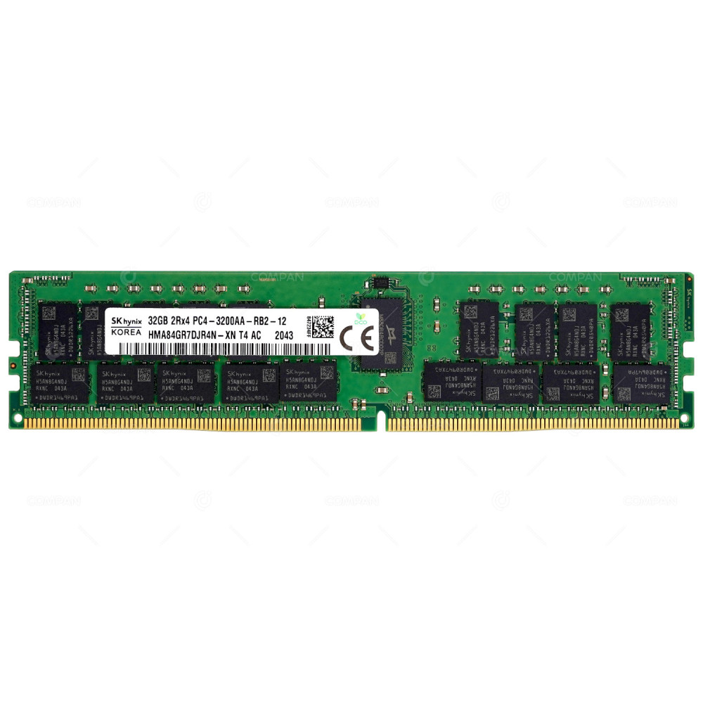 HMA84GR7DJR4N-XN  HYNIX DDR4 32GB 2RX4 PC4-25600 3200MHZ RDIMM CL22